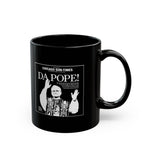 Da Pope! Front Page Mug (Black + White)