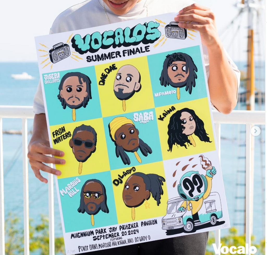 Vocalo's Summer Finale Poster