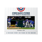 Chicago Sun-Times 2016 World Series Cover Poster