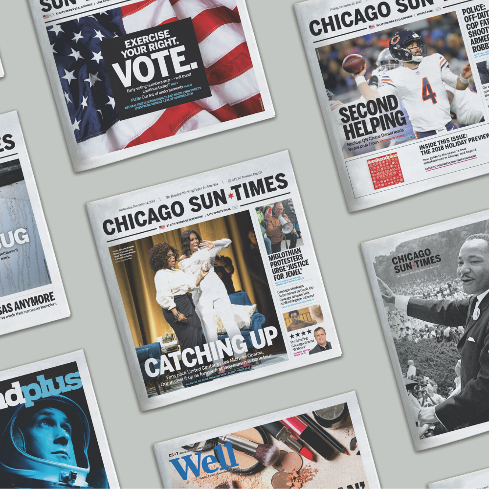 Back Issues of the Chicago Sun-Times