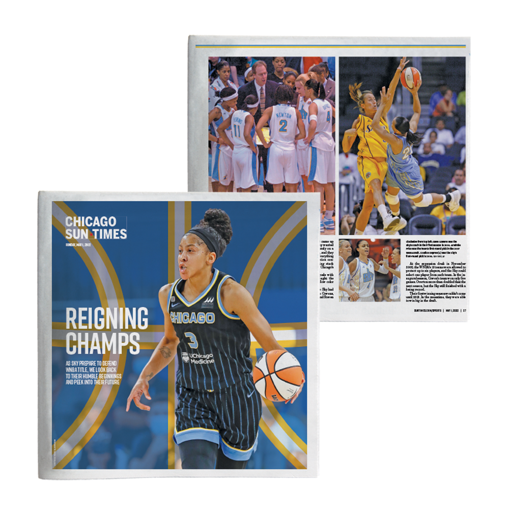 REIGNING CHAMPS: Chicago Sky Special Section